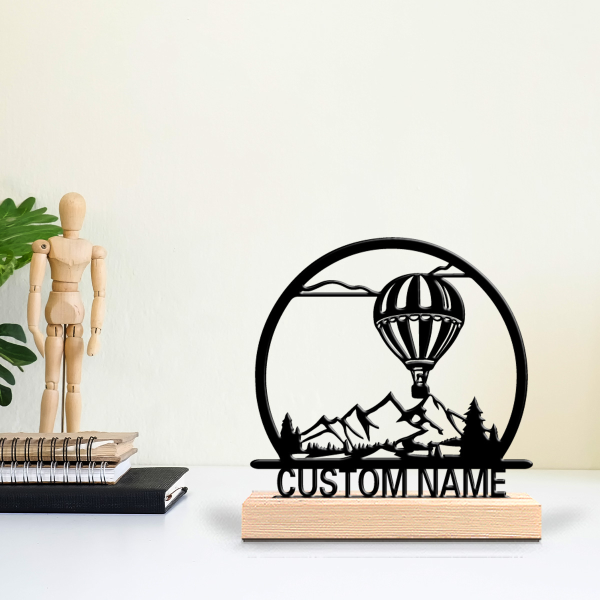 Art Craft Materials - Металлическая статуэтка в виде воздушного шара