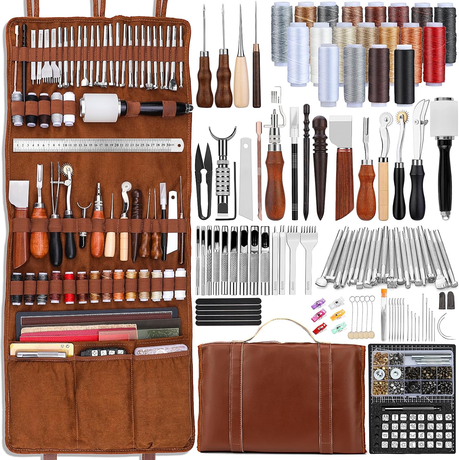 Leather Tooling Kit - Набор инструментов для работы с кожей:
