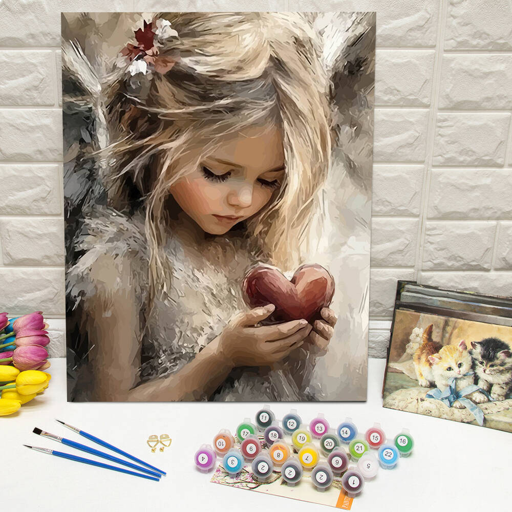 Unique Art Craft - Картина маслом по номерам горный пейзаж