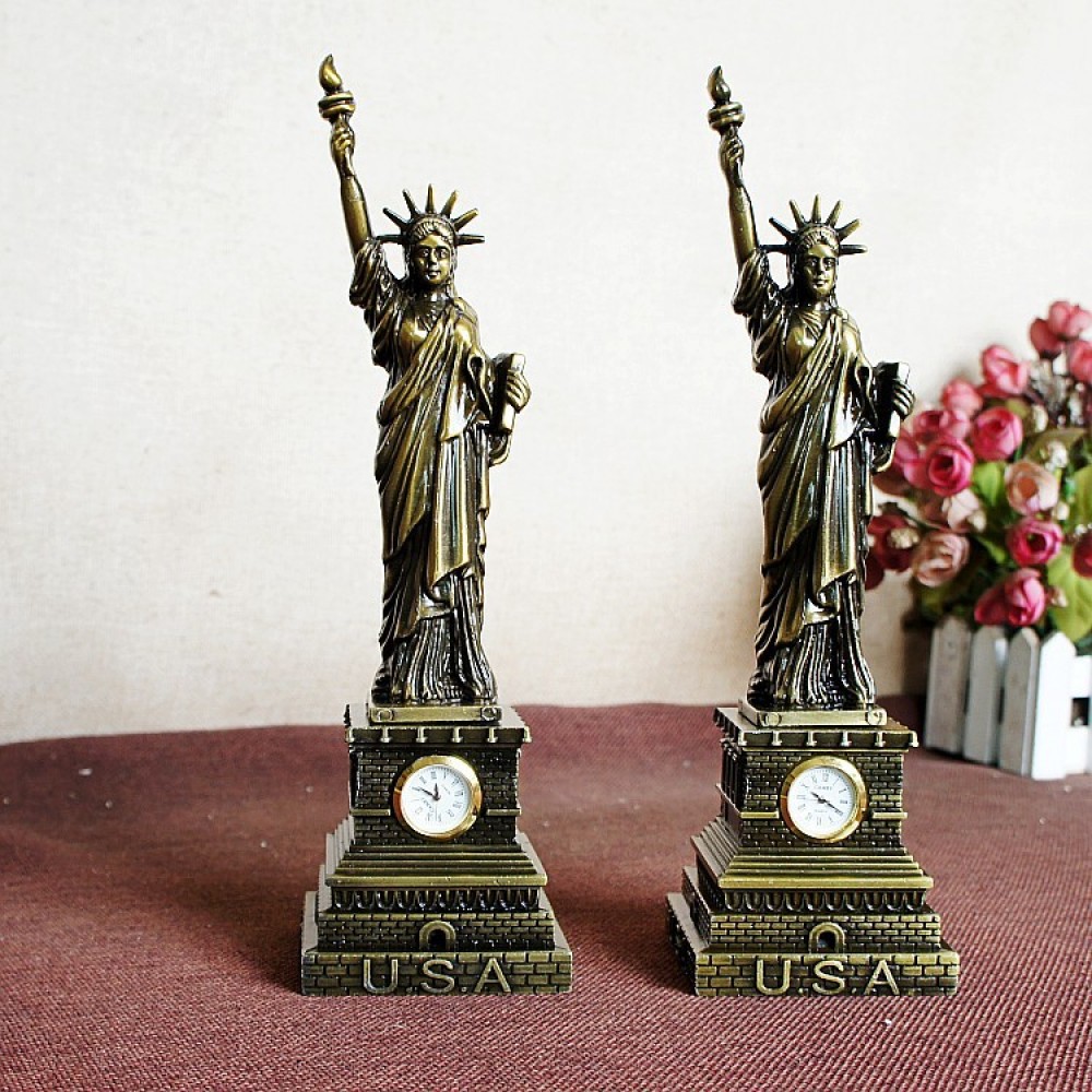 Unique Art Craft - Винтажная металлическая скульптура Статуи Свободы, американский