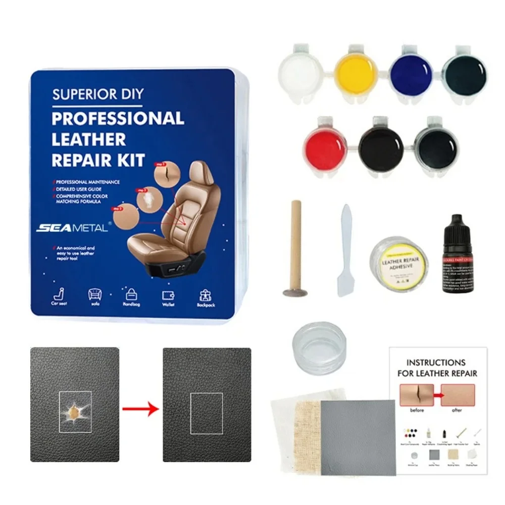Leather Tooling Kit - Набор инструментов для ремонта кожи автомобиля,