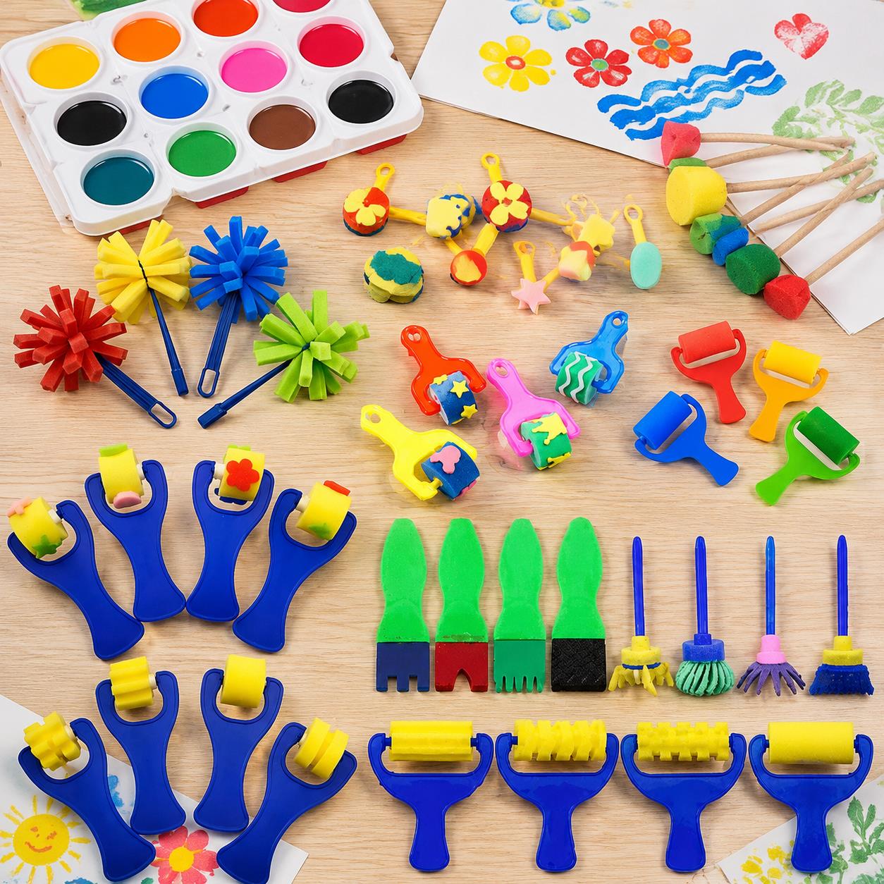 Art And Craft Studio - Набор губок и кистей для рисования