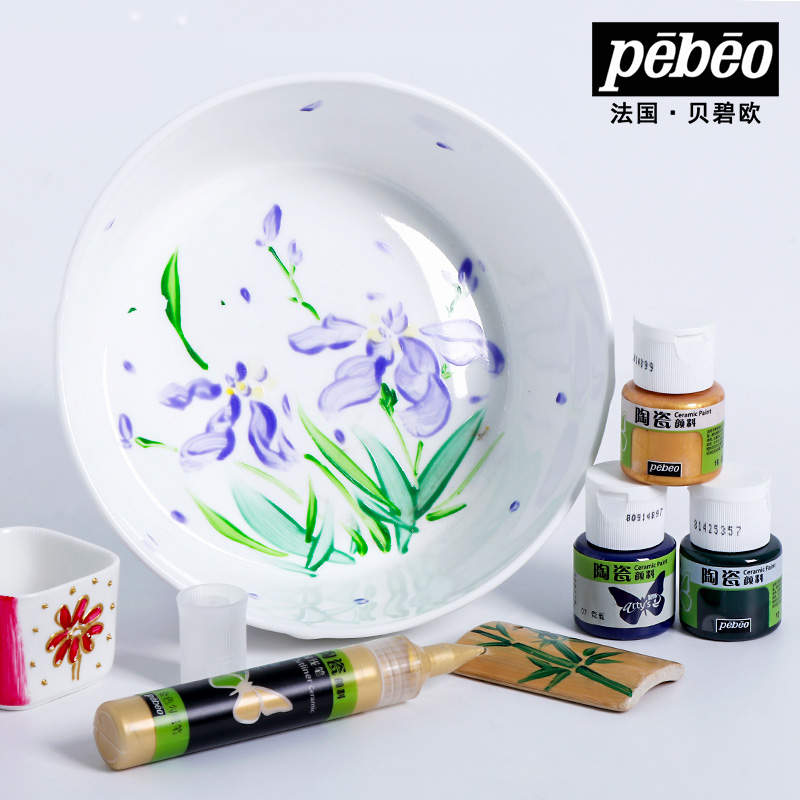 Керамическая краска Pebeo, бут – обзор и цена Acrylic Pour Paint
