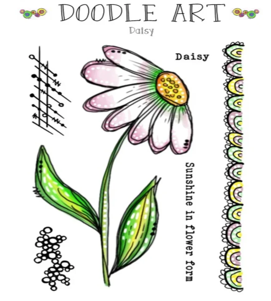 Новые штампы для скрапбукинга  – обзор и цена Art Craft Doodle