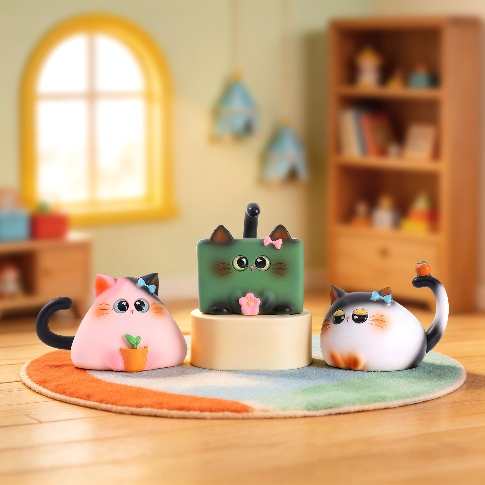 Фигурка кошки в слепой коробке – обзор и цена Art Craft Cat