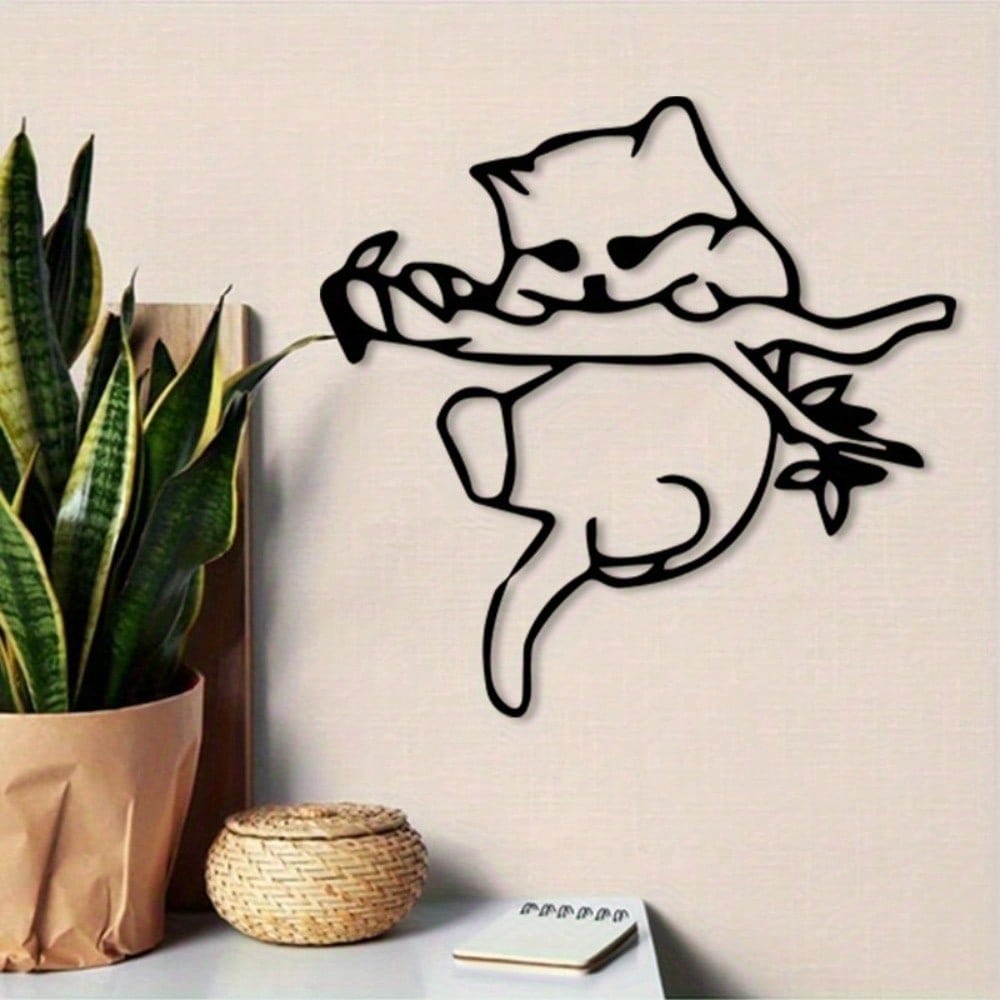 CIFBUY Винтажная металлическая – обзор и цена Art Craft Cat
