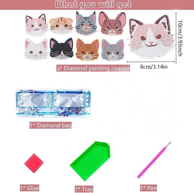Набор для алмазной мозаики из  – обзор и цена Art Craft Cat
