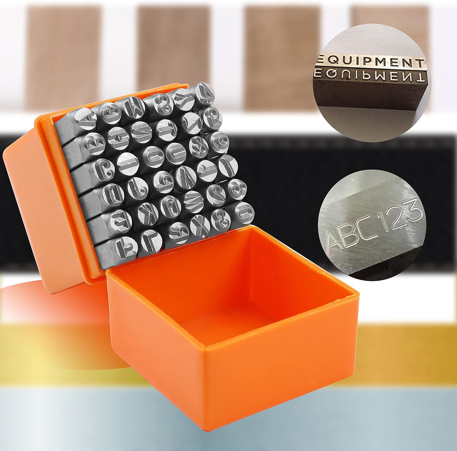 Набор штампов для тиснения бук – обзор и цена Leather Tooling Kit