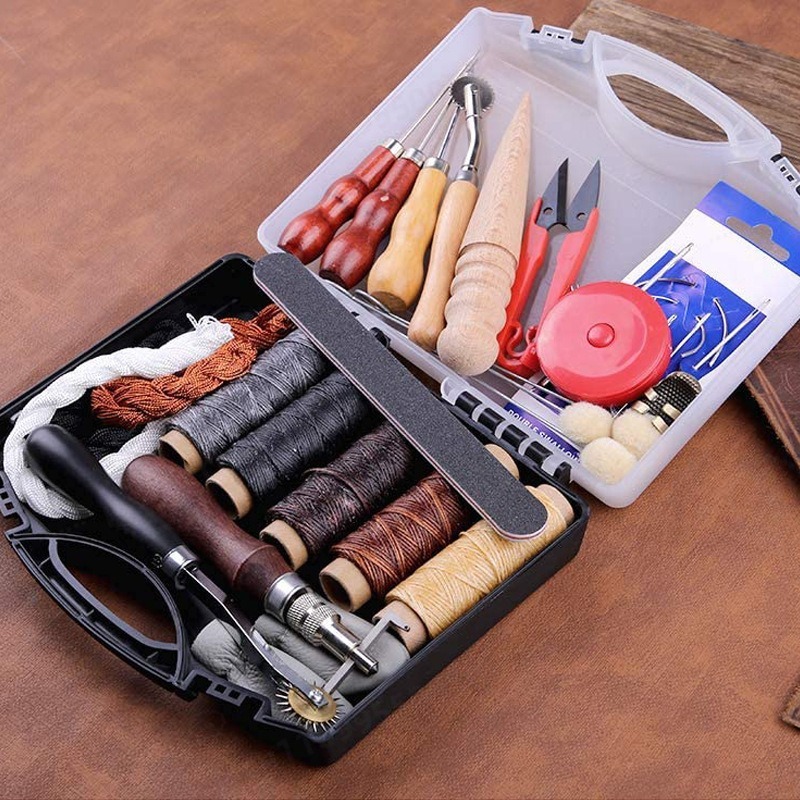Набор для ручного шитья и рабо – обзор и цена Leather Tooling Kit