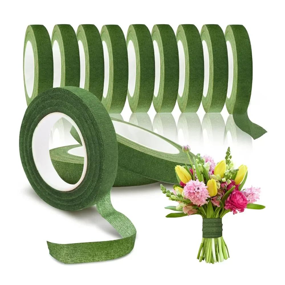 Зеленые красивые цветочные лен – обзор и цена Art Craft Items