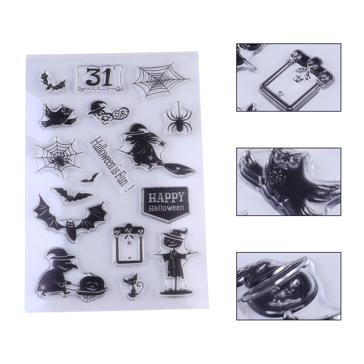 Силиконовые штампы для детей:  – обзор и цена Art Craft Halloween Preschool