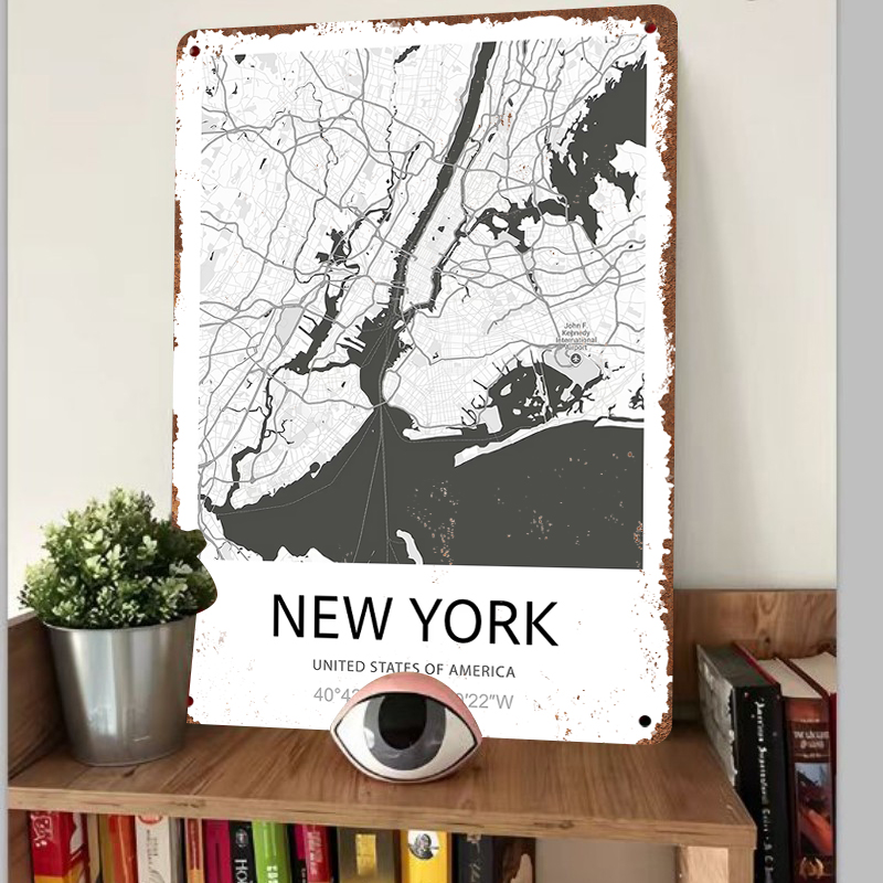 Карта города Нью-Йорка, художе – обзор и цена Art And Craft New York