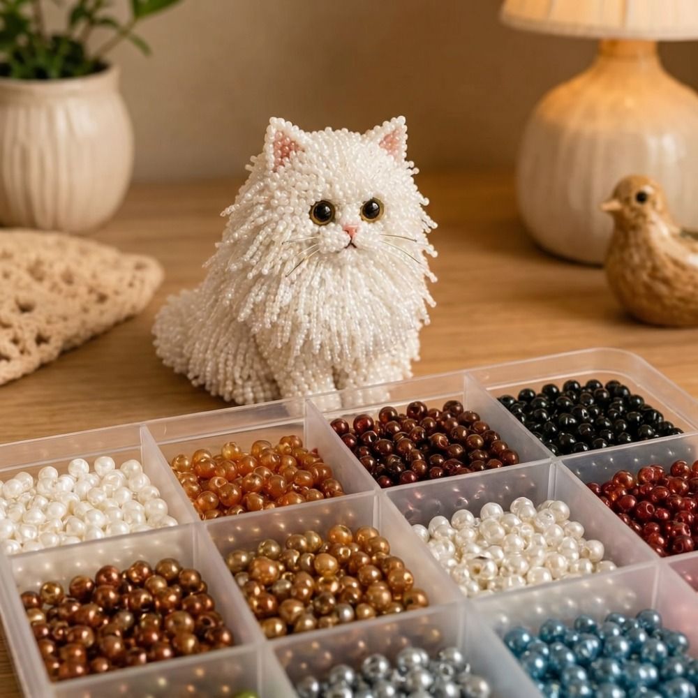 Набор для вышивания бисером св – обзор и цена Art Craft Cat