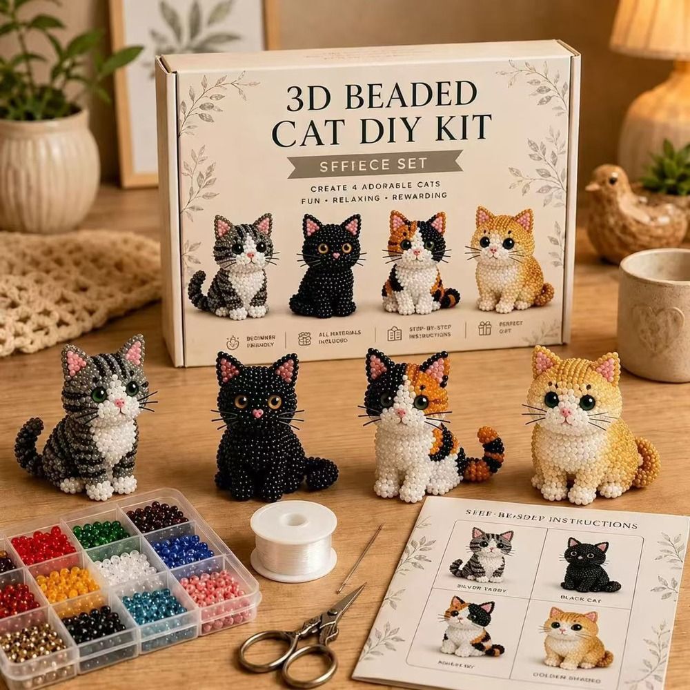 Набор для вышивания бисером св – обзор и цена Art Craft Cat