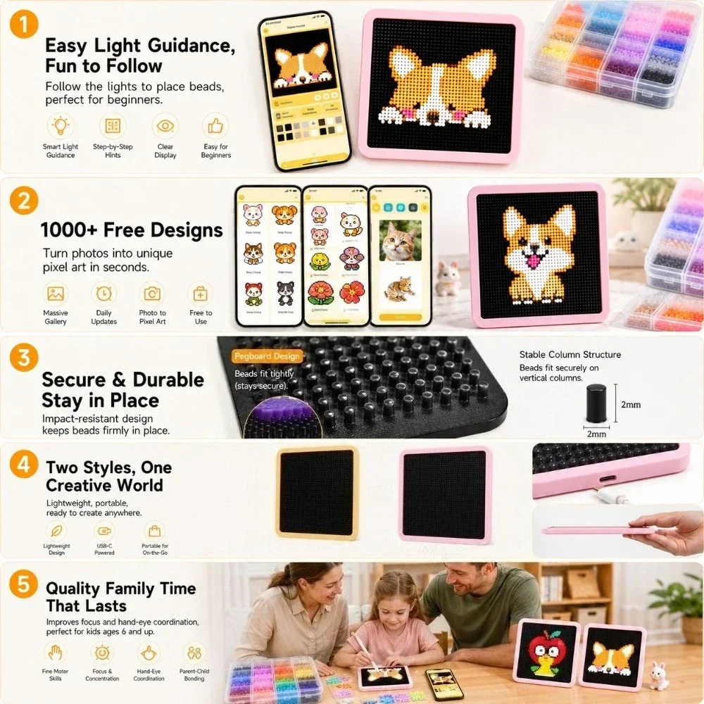 Светодиодная умная панель для  – обзор и цена Art Craft Materials
